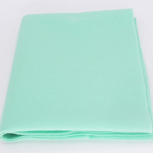 45x110cm color 1 CMCYILING 1,2 мм толщина/Мягкая войлочная ткань для вышивки DIY материал для изготовления кукол/Полиэстеровая ткань 45*110 см - Цвет: 45x110cm color 1