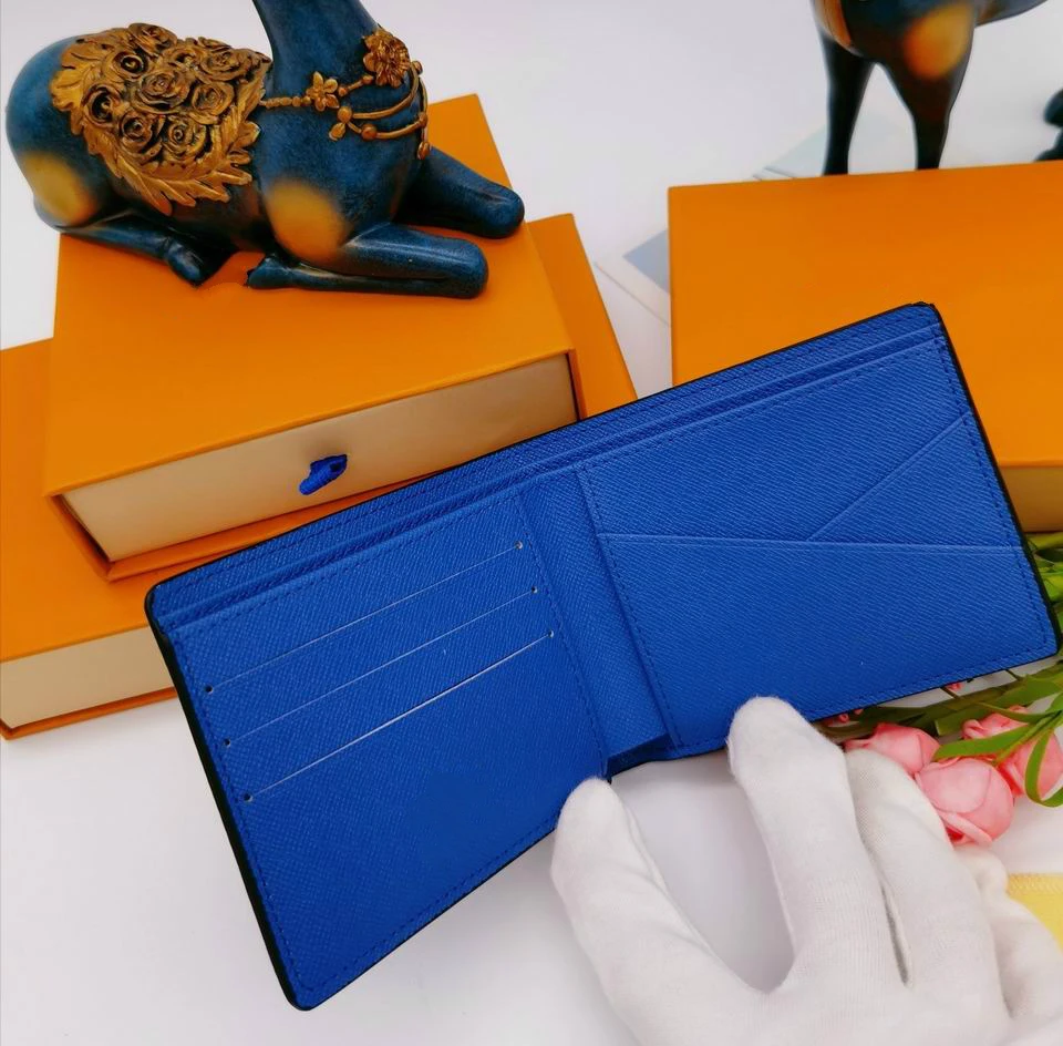 Cartera de lona de alta calidad para hombre, billetera corta de alta calidad para Oto&ntilde;o e Invierno-0