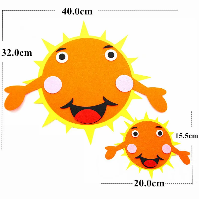 T N улыбающееся лицо от солнца Детская комната DIY настенные наклейки утепленные
