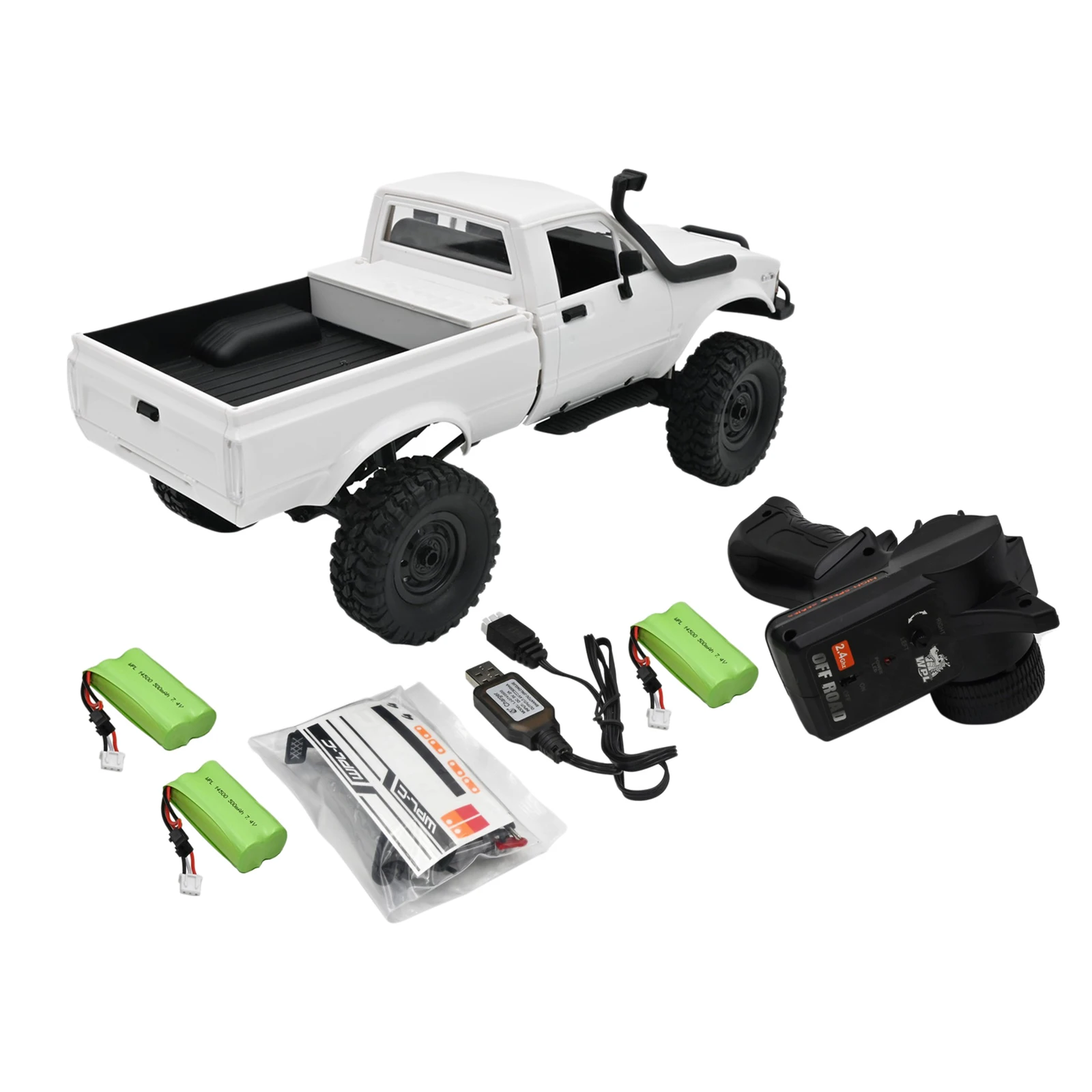 

WPL C24-1 Upgrade 1:16 RC Car 4WD Radio Control Mini Car Rock Crawler Electric Buggy Moving Machine