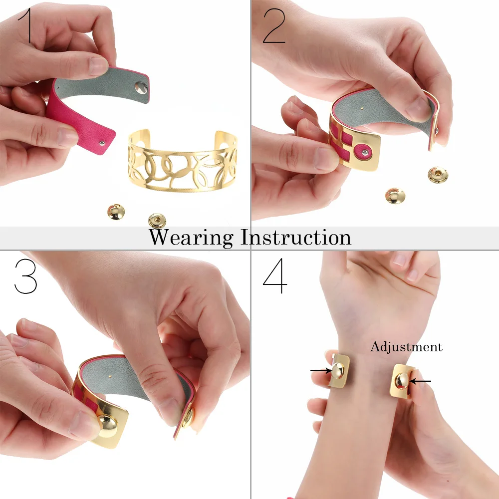 

Legenstar Fashion Interchangeable Cuff Bracelet Manchette Femme 2020 Brand Stainless Steel Jewelry Bracelets Bangles For Women