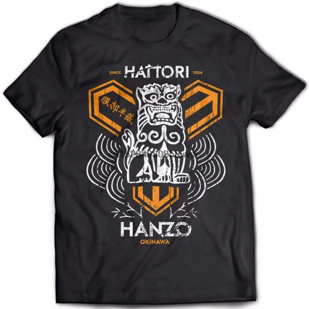 Новинка 2019 модные летние топы крутая забавная футболка хатдори Ханзо ремесло