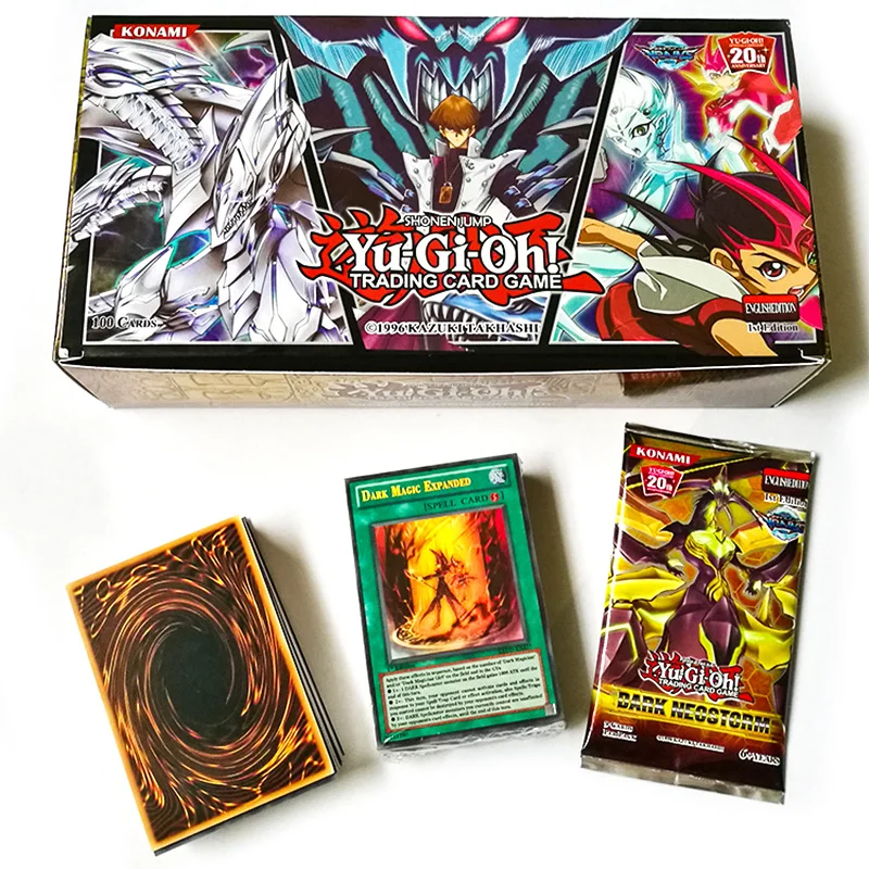 TCG английский Yu Gi Oh настольная игра поединок 100 карт без повтора yugioh боевой стол