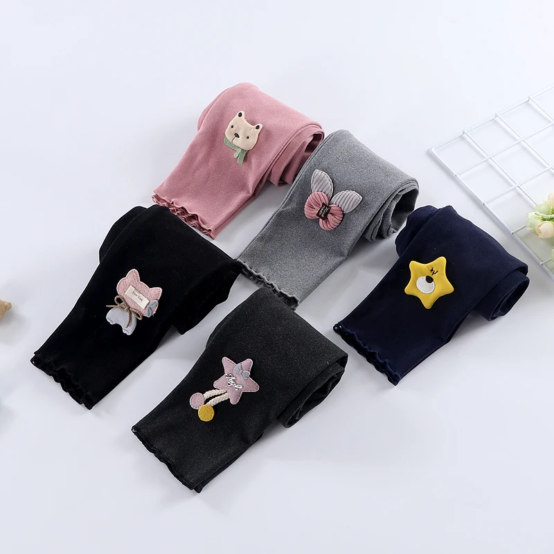 Леггинсы для маленьких девочек брюки весна-осень 2020 Детские облегающие