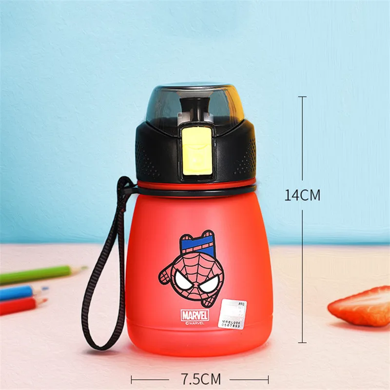 390 мл чашка для воды с мультяшным изображением Диснея Микки Мауса прямая бутылка