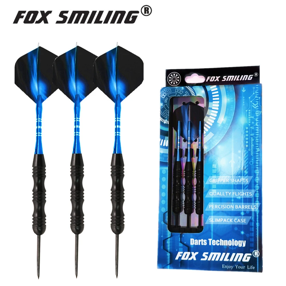 

Лиса улыбающаяся 3 шт. 22 г Дротика шпилька стальной наконечник Дротика s с алюминиевым стержнем 41 мм