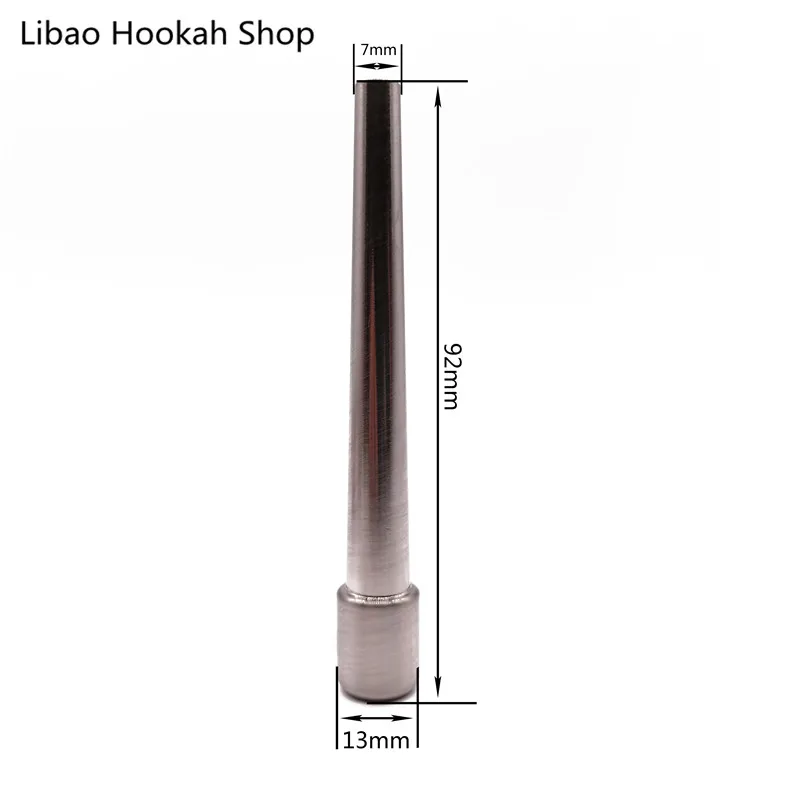 2 шт. мундштуки из нержавеющей стали для кальяна водопроводной трубы |