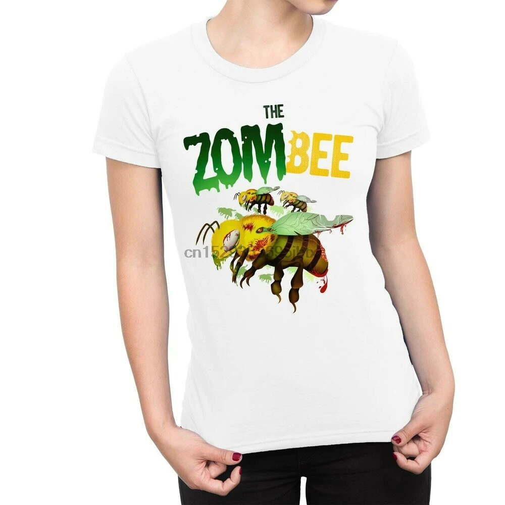 1Tee женская футболка Zombee Bee|Мужские футболки| |