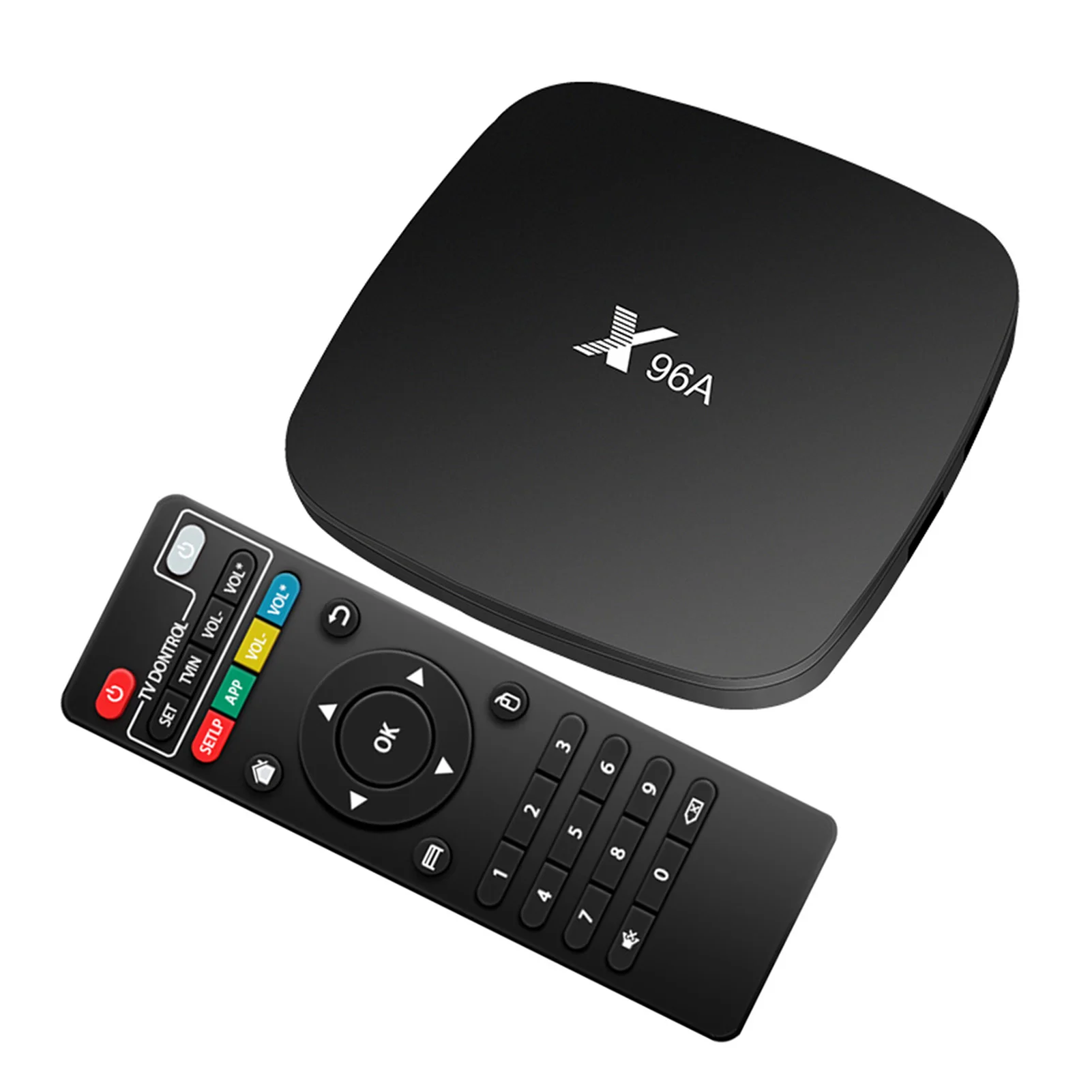 

New X96A Android 10.0 TV Box 2.4GHz/5GHz Dual Band WiFi Set-Top TV Box 1GB RAM 8GB ROM 3D 4K HDR10 H.265 Android Set-Top TV Box