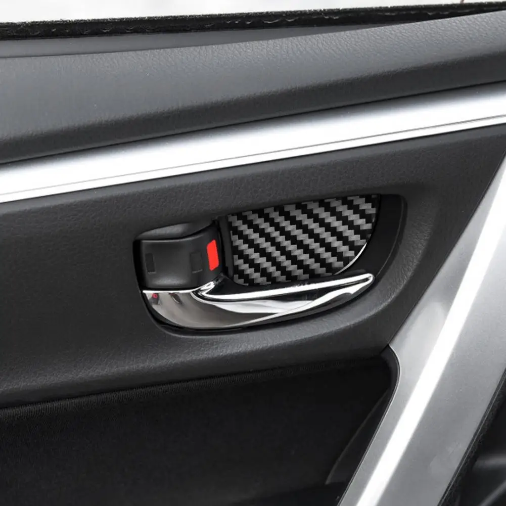 4Pcs Panel Trim Sticker Decorative Lightweight Shiny Surface Cover for Toyota Corolla 2014-2018 | Автомобили и мотоциклы
