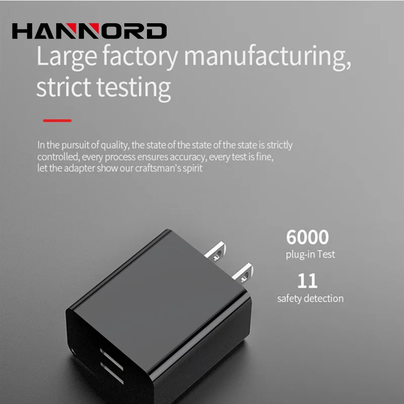 Зарядное устройство для телефона Hannord с американской вилкой 5 в 2 А зарядное
