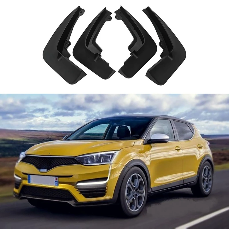 Для Renault Captur 2019 2020 2021 спереди и сзади брызговик защитные крылья Брызговик