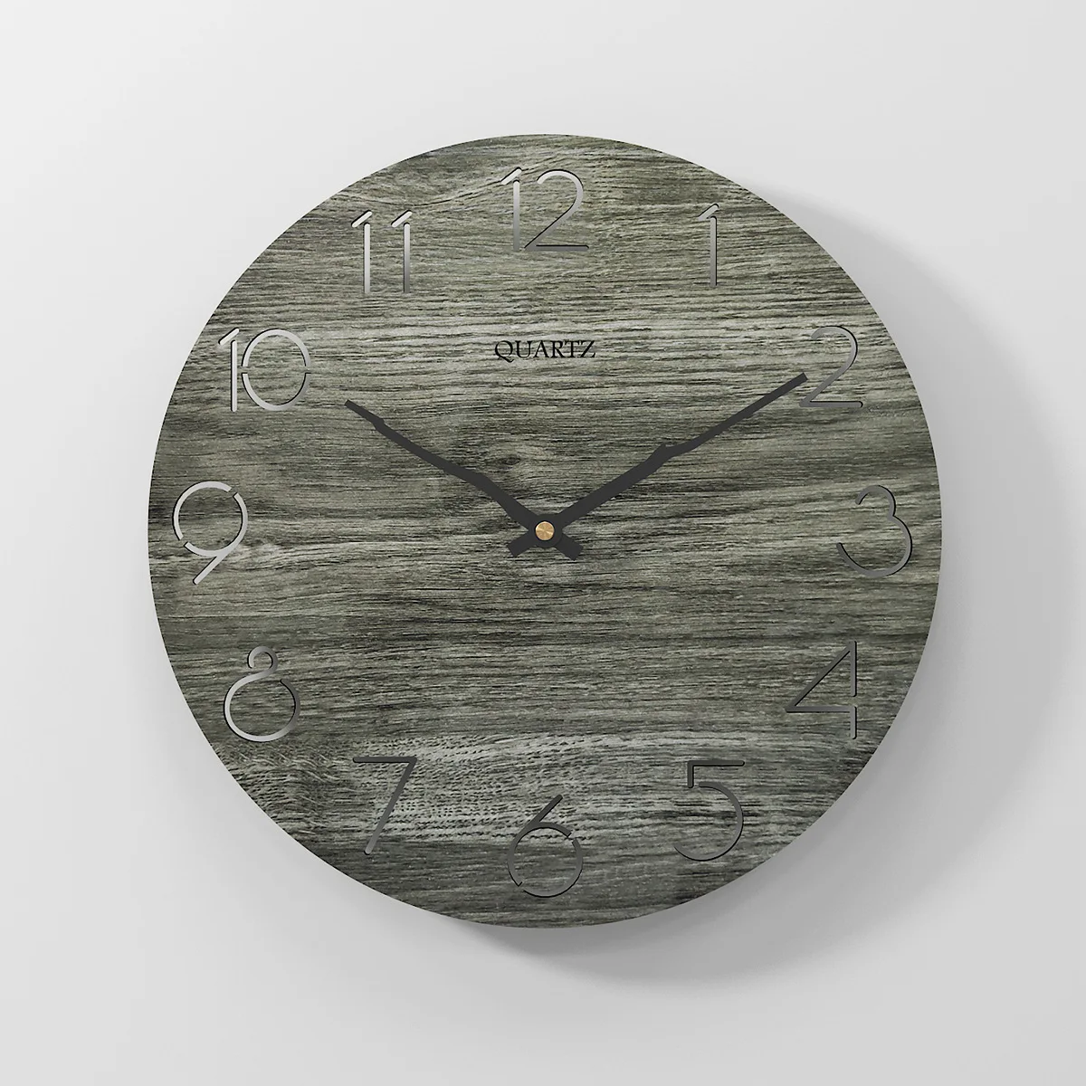 Настенные часы 3D в скандинавском стиле простые деревянные украшения современном