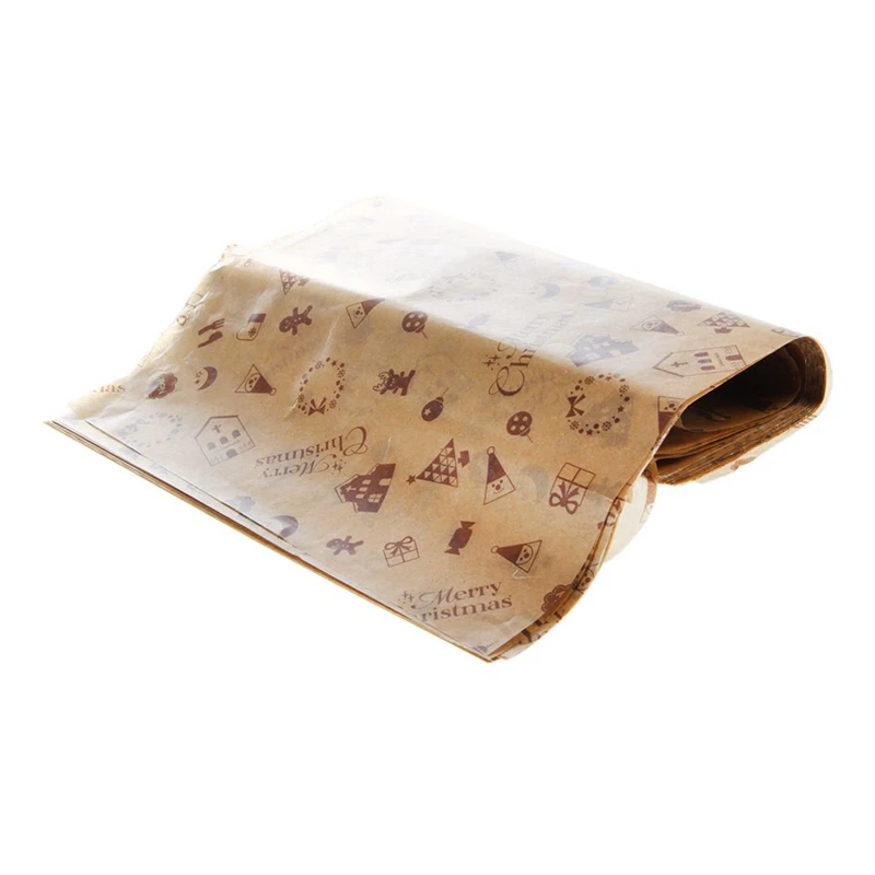 100x Восковая бумага оберточная для пищевых продуктов Пергамент Для Выпечки мыла