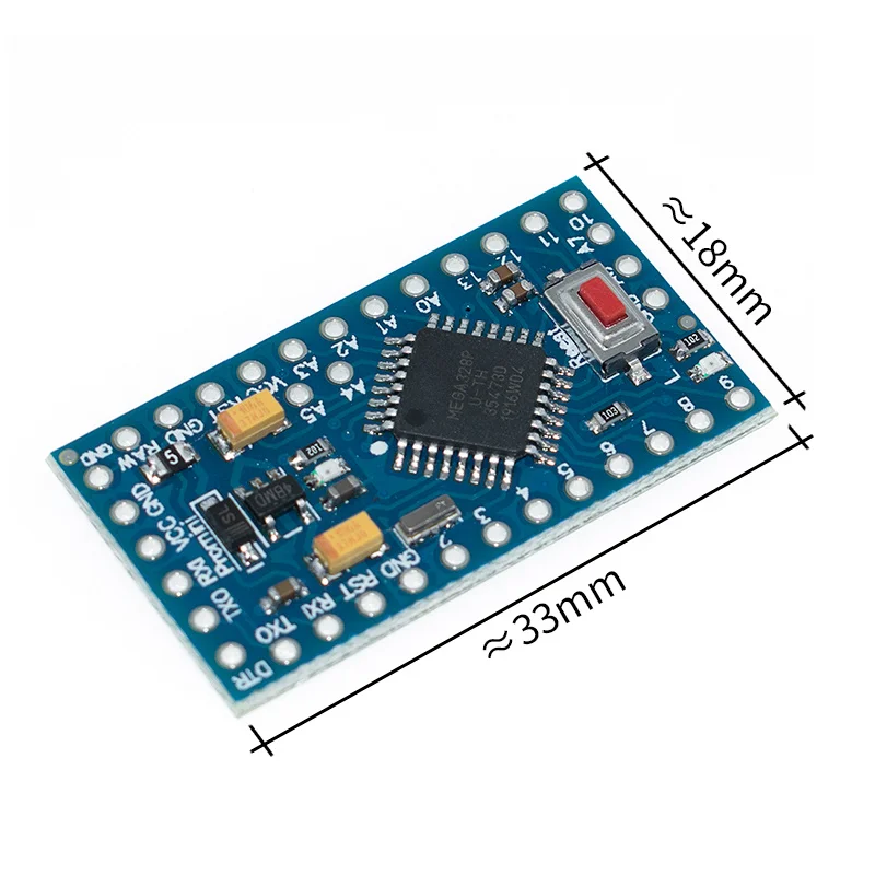 TENSTAR ROBOT 10 шт. Pro Mini 328 3 V 8 M ATMEGA328 V/8MHz/5V/16MHz для arduino|atmega328p pro mini|mini atmega328pro mini |
