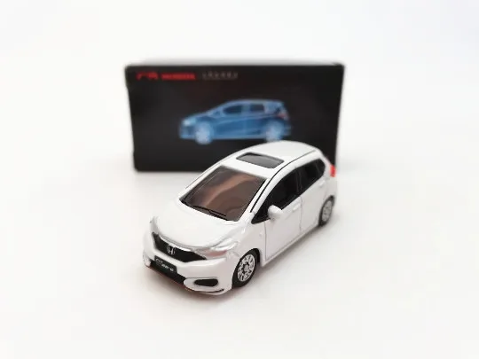 1:64 HONDA FIT модель автомобиля из сплава металлические литые игрушки для детей hottoys