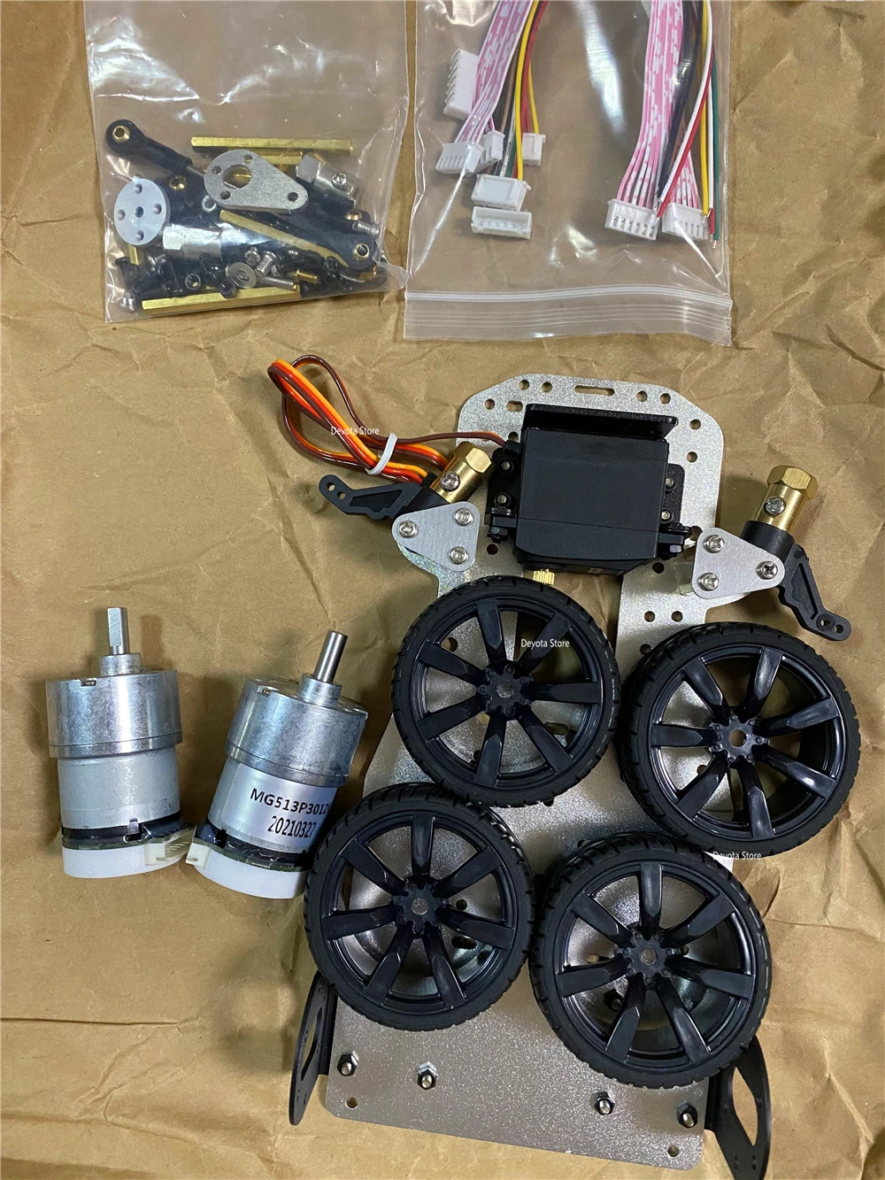 Активный дифференциал 12 В ROS интеллектуальное автомобильное шасси датчик