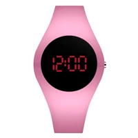 new pink casual women watches led digital sport men watch silicone couple watches clock relogio digital montre homme
