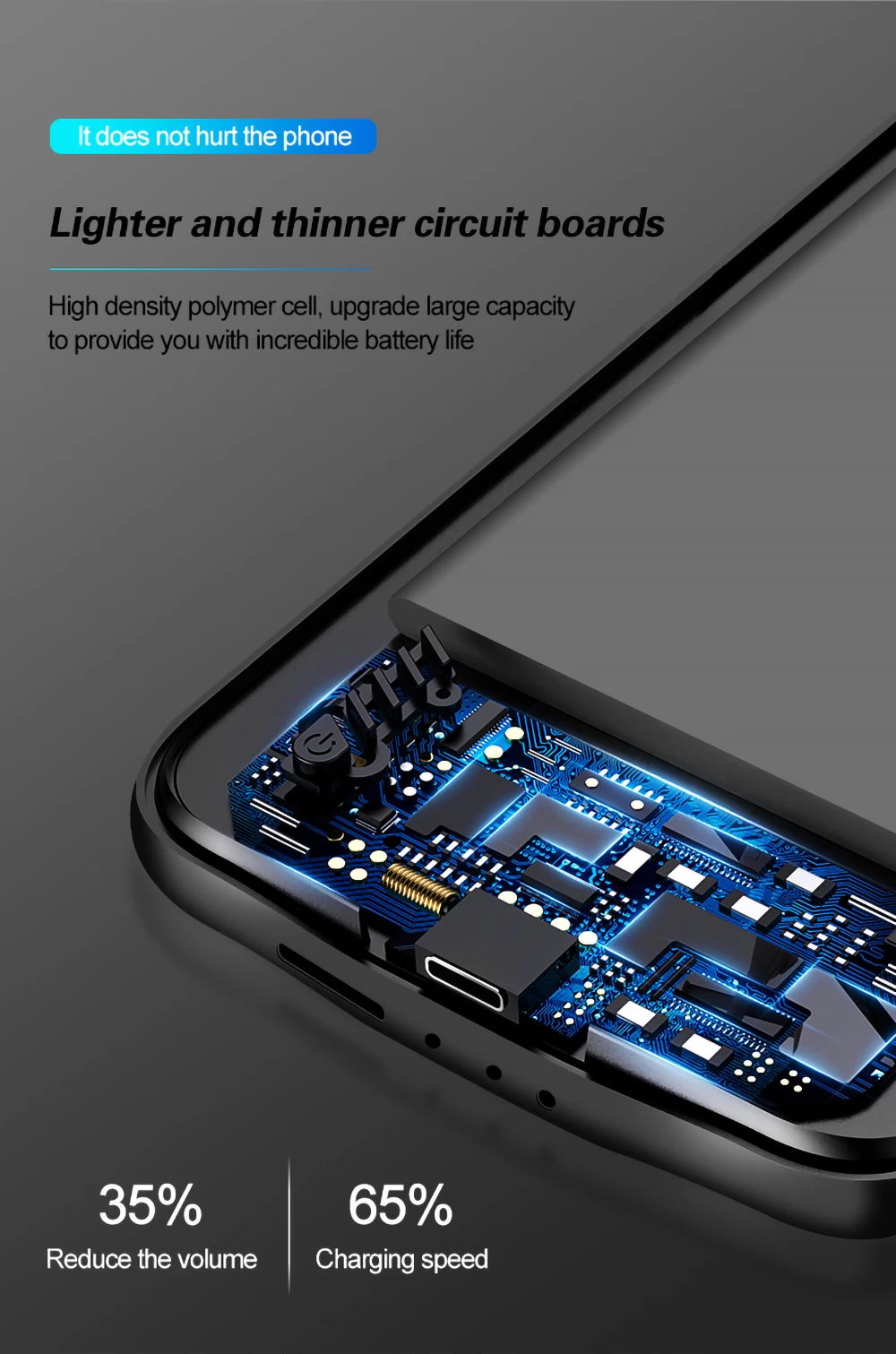 Портативное зарядное устройство 6800 мАч чехол для банка питания для Xiaomi Mi 9T Pro резервный аккумулятор для зарядки аккумулятора чехол для Xiaomi Mi 9T