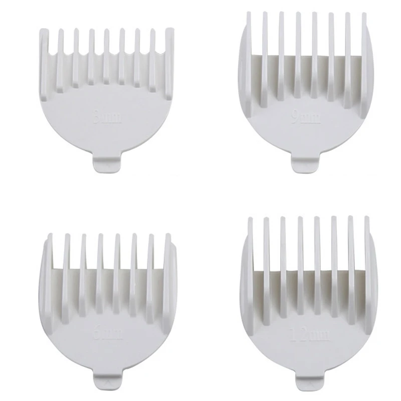 

EU Plug Hair Trimmer Rechargeable Electric Hair Clipper Shaver Razor 3/6/9/12 mm Adjustable Low Noise for Adult /Child