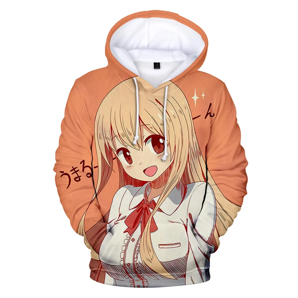 

Spring New Men's and Women's Hoodies Cartoon Animation 3D Printing Children's Fashion Round Neck Harajuku Coat