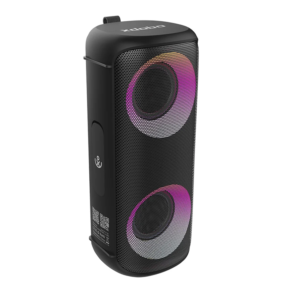 Портативная беспроводная Bluetooth-Колонка Xdobo Vibe 50 Вт цветная подсветка глубокие