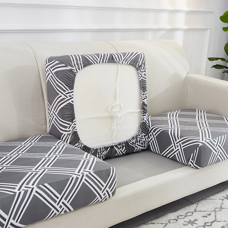 

Elastic Furniture Protector Sofa Seat Cushion Slipcover Spandex Couch Cover for Living Room Airldiane Printed Sofa Cushion Cove
