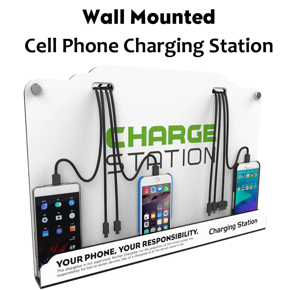 Универсальная настенная зарядная станция VIPATEY для сотового телефона