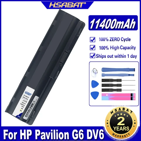 Аккумулятор для HP Pavilion g6 dv6 mu06 586006 -321 586006 -361 586007 -541 586028 -341 588178 -141 593553 -001 593554 -001 Батарейки