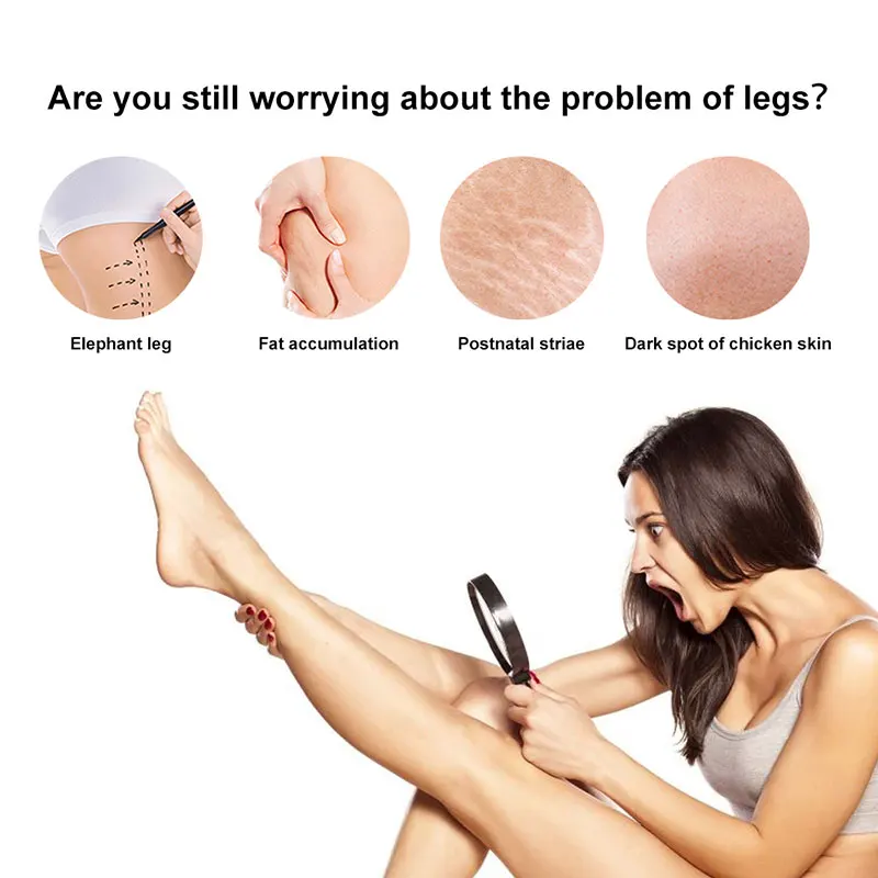

Beauty Leg Cream Slimming Shaping Create Beautiful Curvy Firming Cellulite Weight Loss Body Cream 80ml SSwell