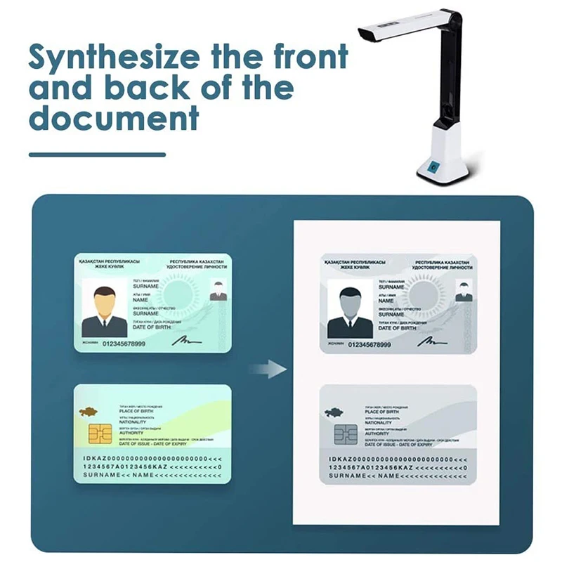 Портативный сканер высокой четкости камера для документов с функцией проекции