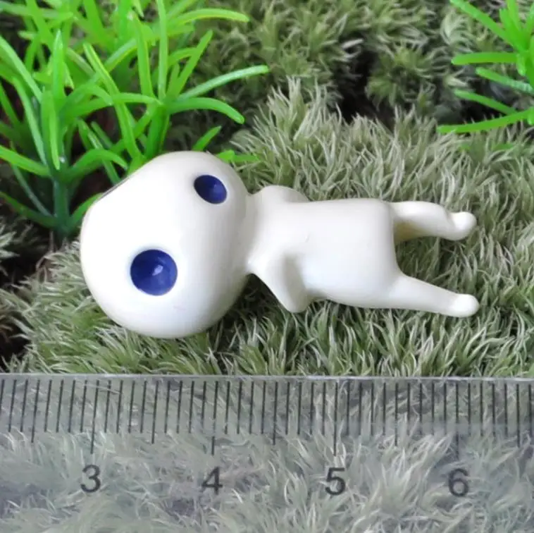 4 шт. Новинка милая мультяшная Принцесса Мононоке садовый орнамент анимационная