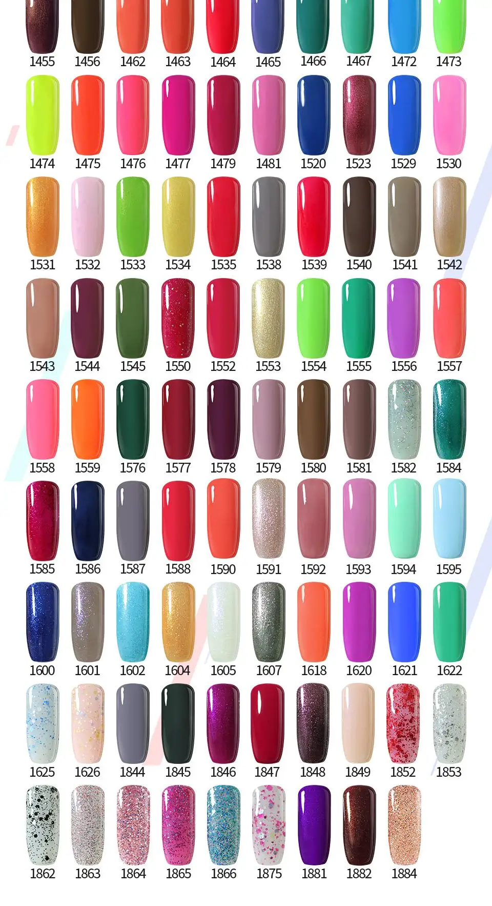 Arte Clavo 15ml New Color Gel Nail Polish UV Glitter Nail Gellak Matt Top Base Soak Off Nail Art Design Lacquer Nail Gel Varnish