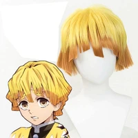 anime demon slayer kimetsu no yaiba tomioka giyuu nezuko tanjirou kamado cosplay wig heat resistant synthetic hair wig costumes