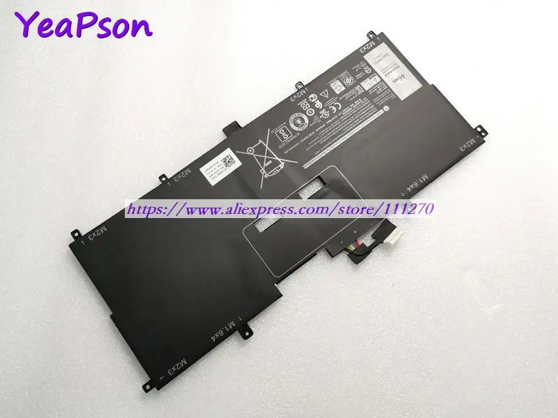 Аккумулятор Yeapson NNF1C HMPFH для ноутбука Dell XPS 7 6 2 в 1 13 9365 D5505TS в|Аккумуляторы