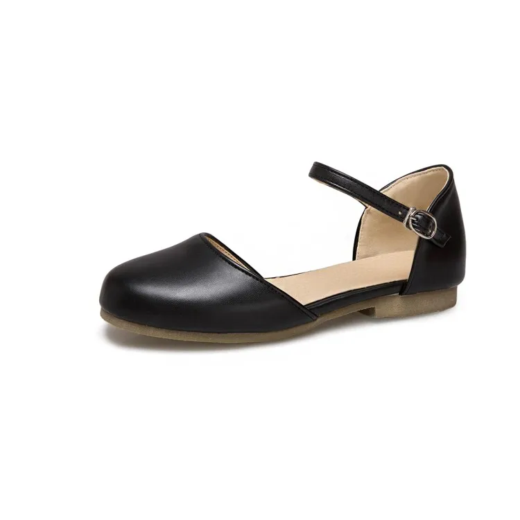 Большие размеры Летние сандалии на плоской подошве Женская обувь Милые женские