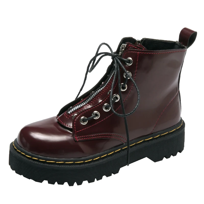 Женские короткие ботинки на среднем каблуке модная женская обувь 2019 ботильоны с