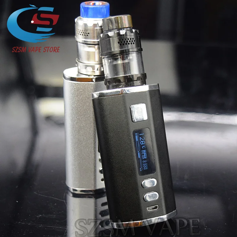 Электронная сигарета вейп 200 Вт коробка с дисплеем kyl v2 m RTA Двойная Батарея 18650