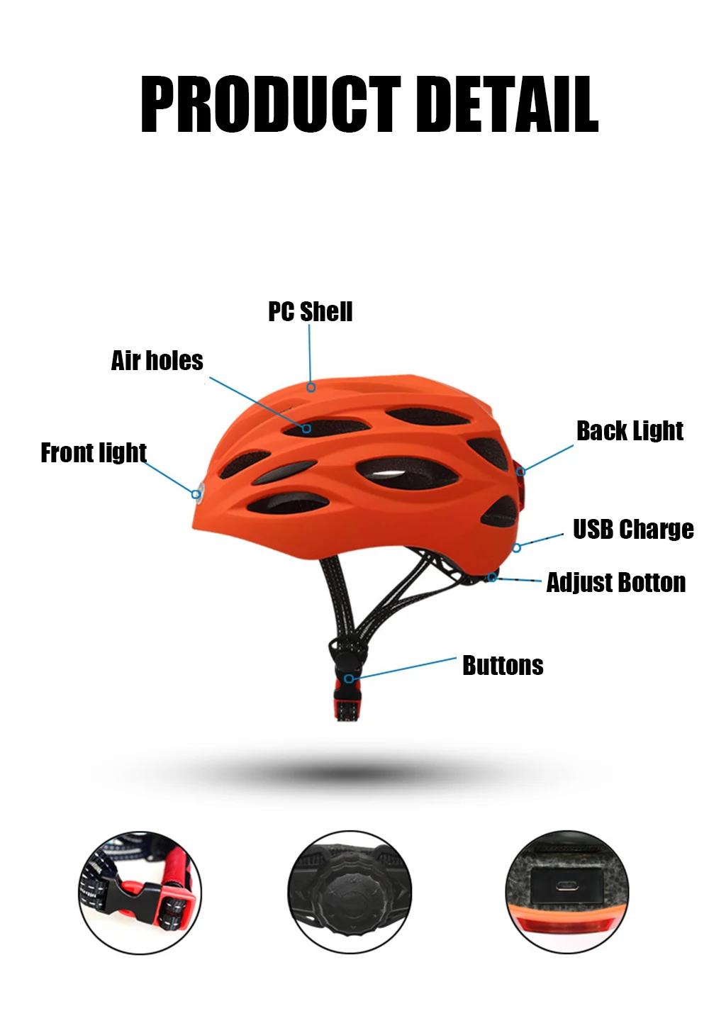 Goexplore велосипедный шлем с подсветкой межгрольный литой шоссейный для крепления