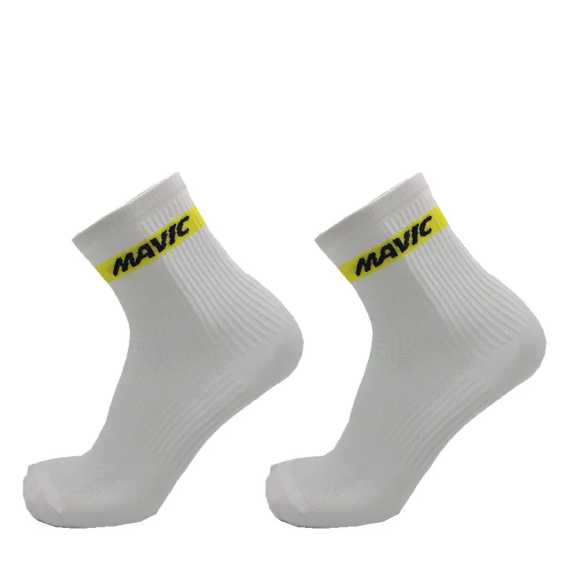 Бренд Профессиональный гоночные велосипедные носки Mavic Для мужчин женщин Сжатие