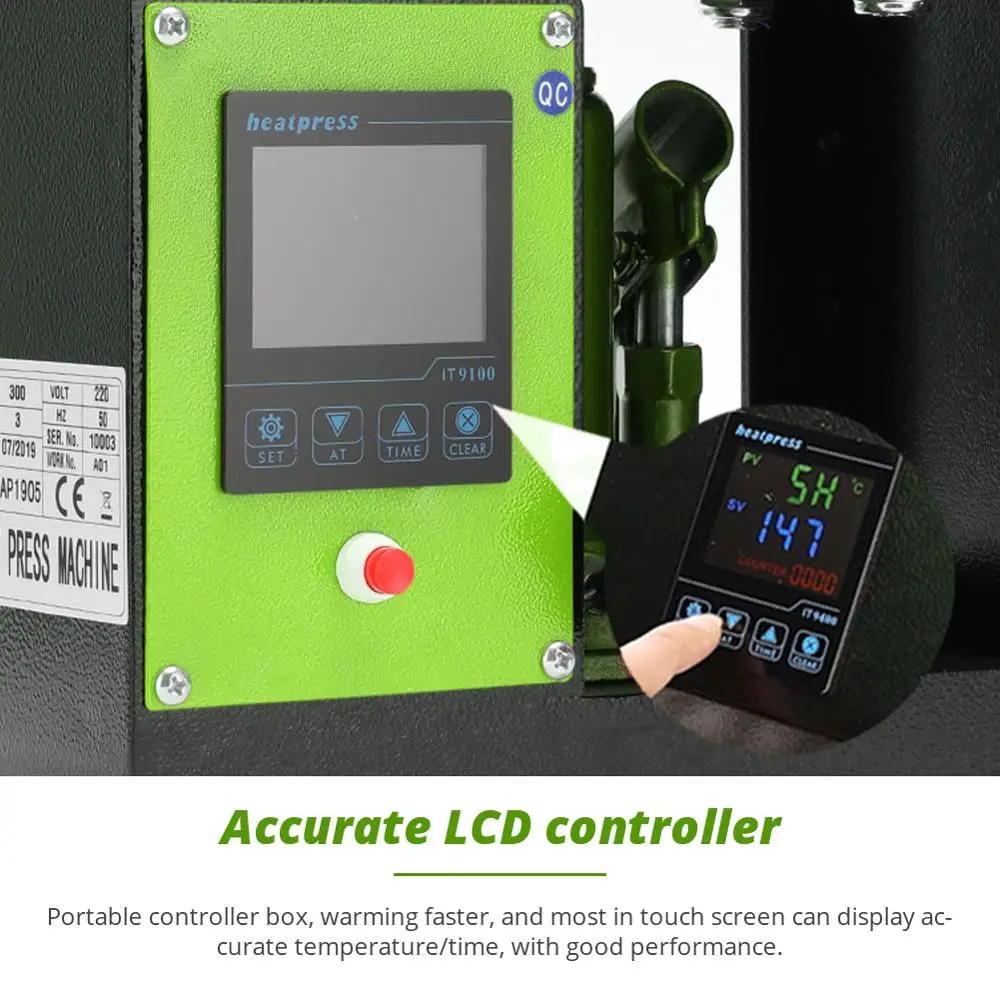 Гидравлический пресс для канифоли 5 тонн тепловой 2 4x4 7 дюймов двойные