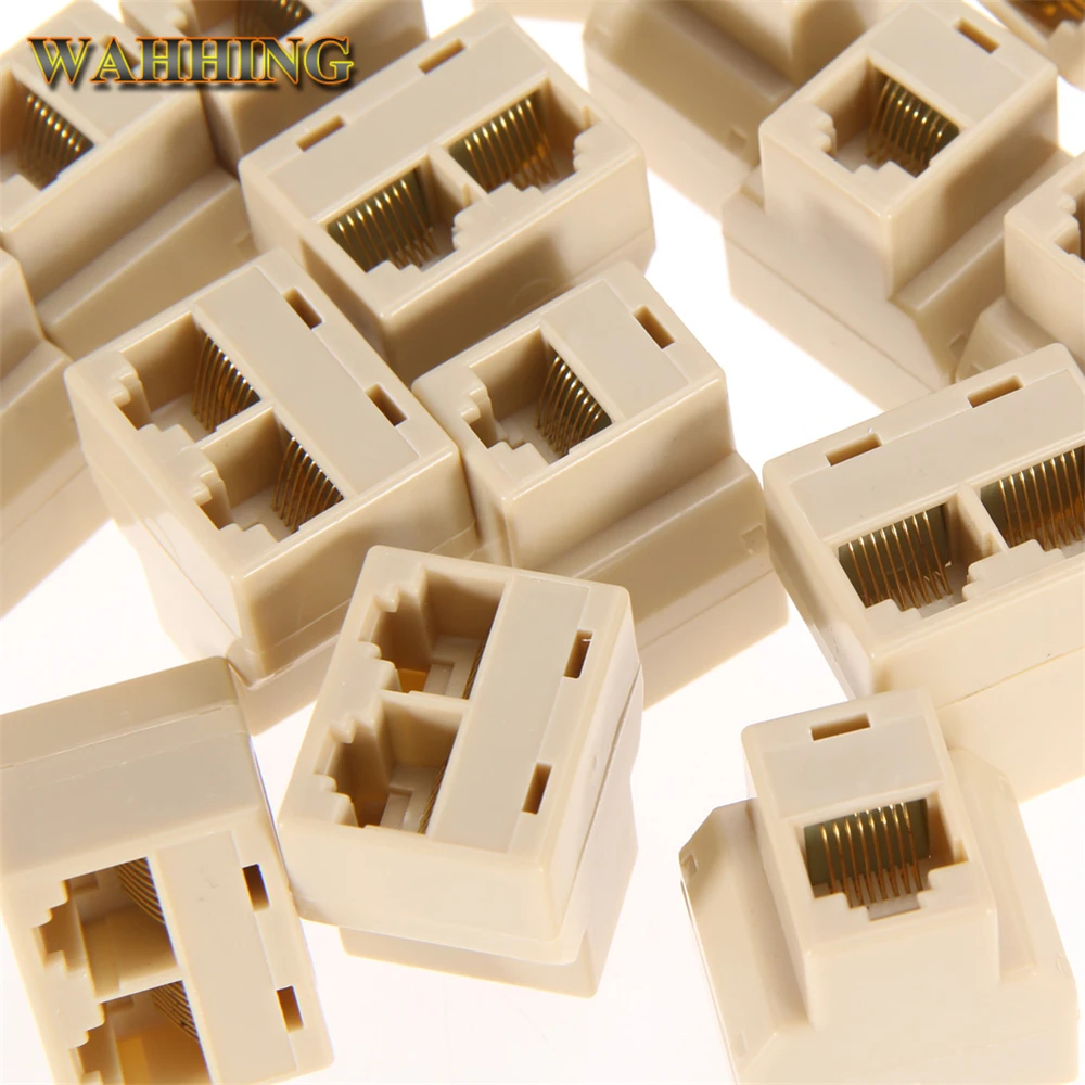 Разветвитель двусторонний RJ45 5 шт. CAT5 CAT6 разъем Ethernet сетевой Модульный штекер для