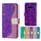 Чехол-кошелек для Samsung Note 10, S10, S9, S8, S7 Edge, A50, A70, J530, A3, A5 2017, J4, J6 Plus, A8, A7 2018, кожаный