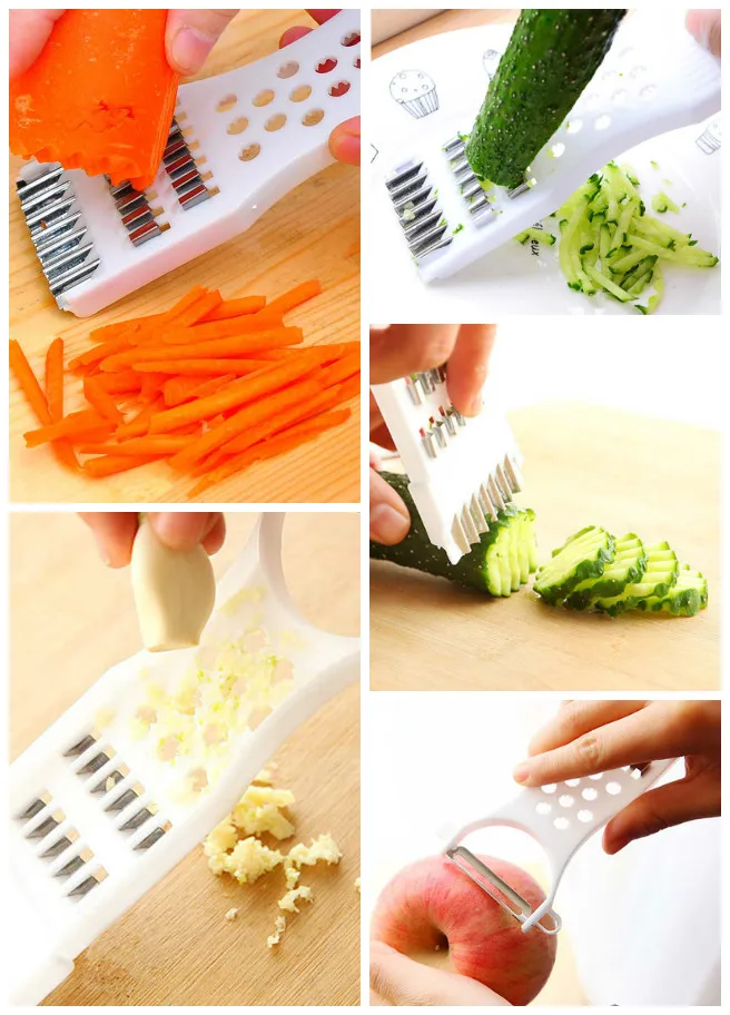 

Multifunctional Kitchen Shredder Carrot Potato Fruits Salad Cutter Cheese Grater Kitchen Cookig Tool Kitchen Accessories Cocina