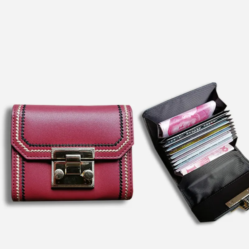 Женский кошелек из воловьей кожи с отделением для карт | Багаж и сумки