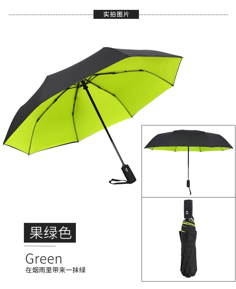 Offerte Affari Ombrello Automatico Antivento Creativo Reverse Pieghevole Umbrella Corporation Academy Guarda Chuva Di Sopravvivenza Gear YY50YS