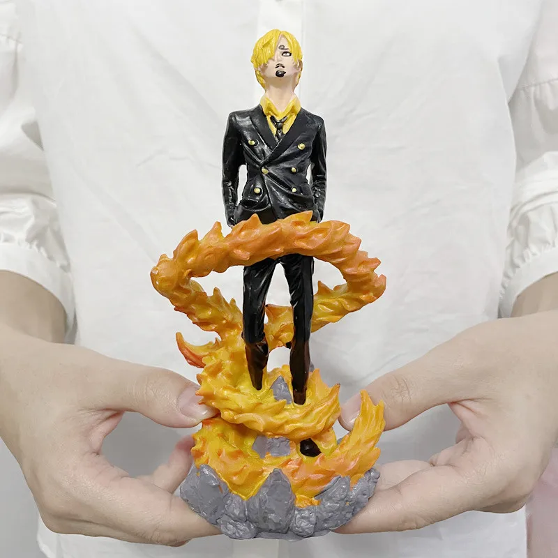 

Экшн-фигурка Luffy Sanji Zoro Shanks из аниме «один закон», 17 см, статуя из смолы, модель, украшения для дома, подарок для детей