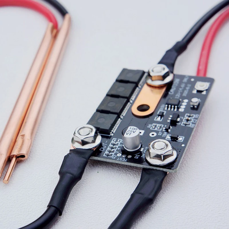 

DIY Portable Spot Welding Machine Accessories Welding Pen Full Set of Accessories 12V Battery Energy Storage Spot Welding Machin