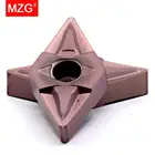 MZG 10 шт. DNMG 1506 MF zp1521нержавеющая сталь CNC резка расточные токарные Обрабатывающие инструменты держатель Индексируемые карбидные вставки
