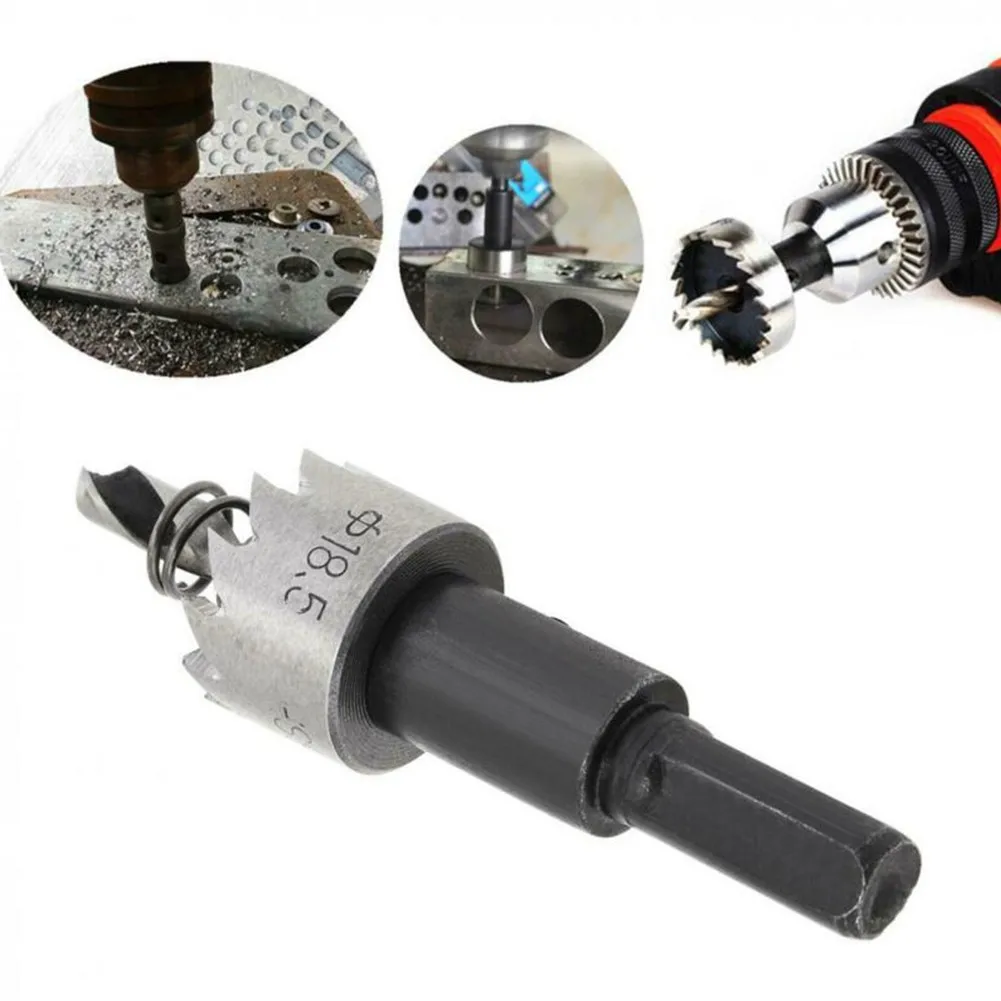 

5PCS 16-30mm Hole Saw Drill Bit Tooth Kit HSS Steel Hole Opener Cutter For Metal Wood Plastic Copper Alloy Drilling Power Tool
